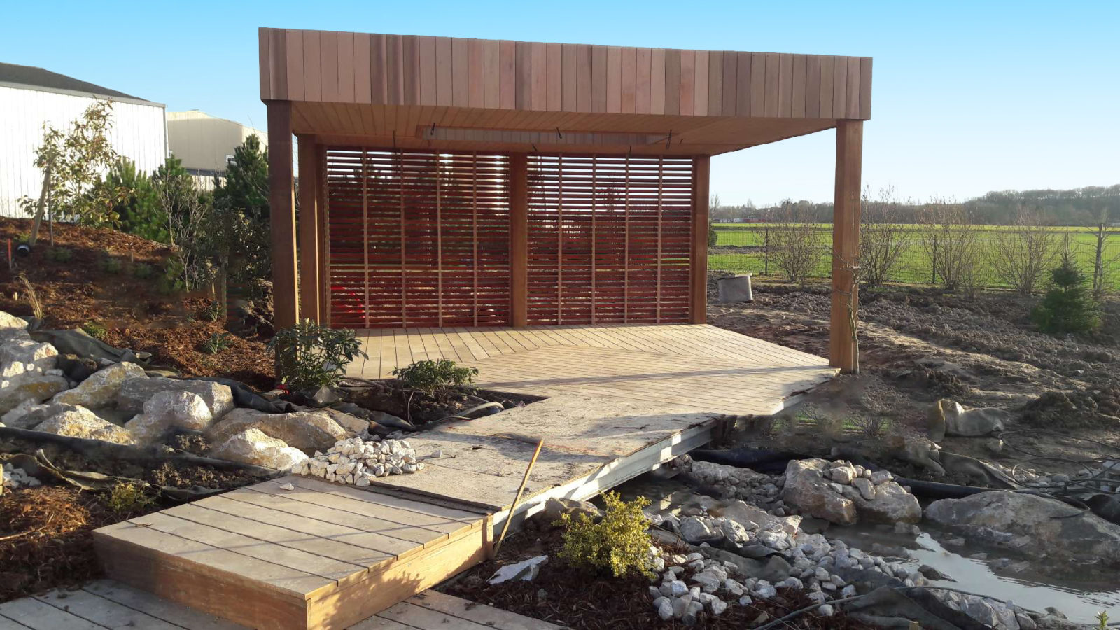 carport bandeau RED CEDAR (2)